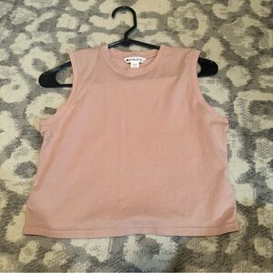 Athleta Crop Muscle Tank XS Dusty Pink